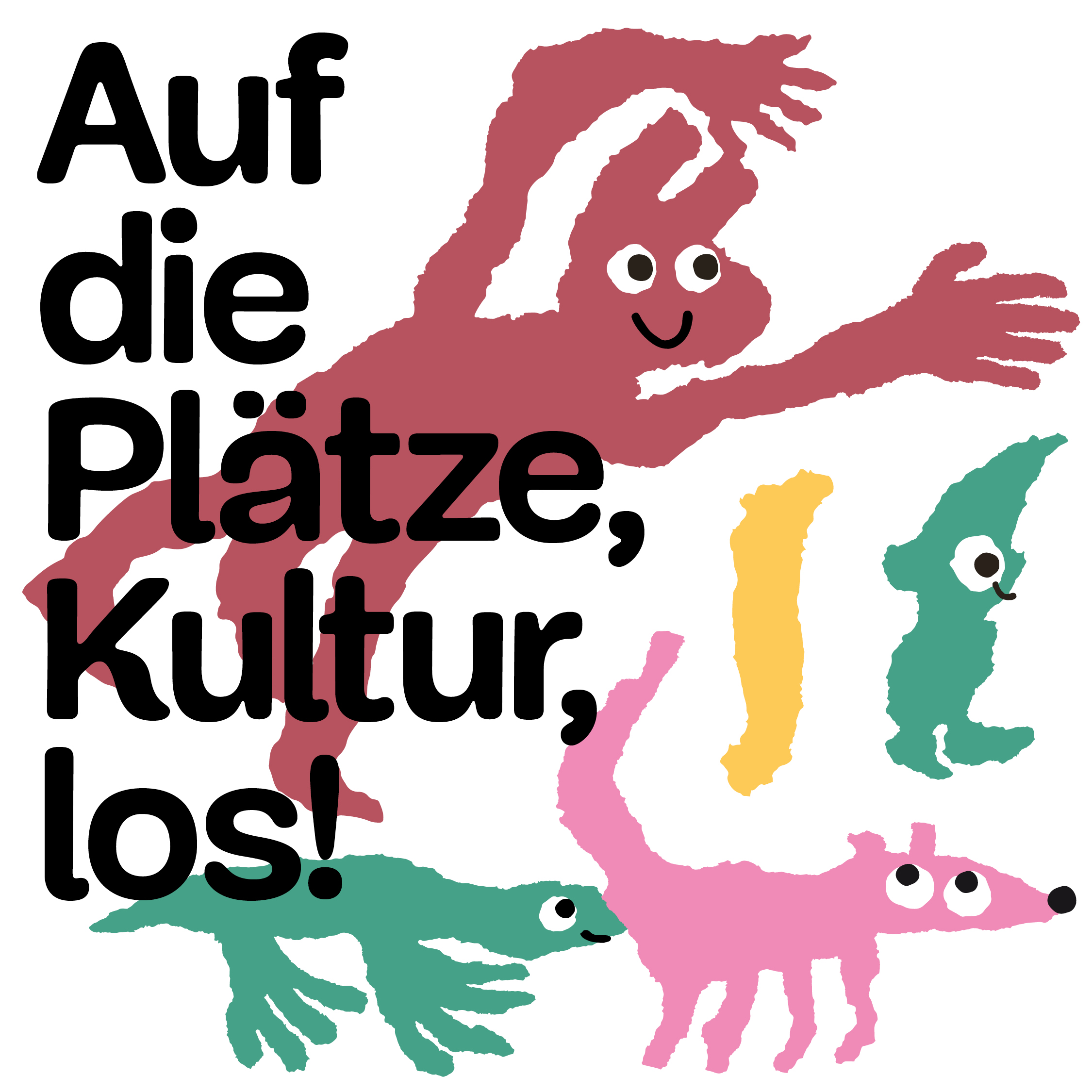MiK Jugendkunstschule Berlin Mitte - Visual KinderKulturMonat, mit dem Spruch: 